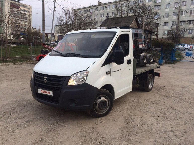Газель Некст эвакуатор с частичной погрузкой