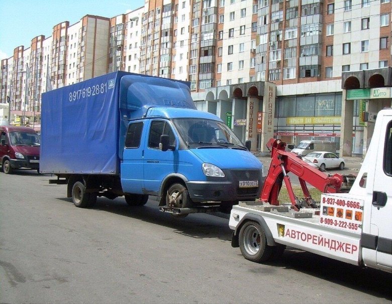 Газель эвакуатор с частичной погрузкой