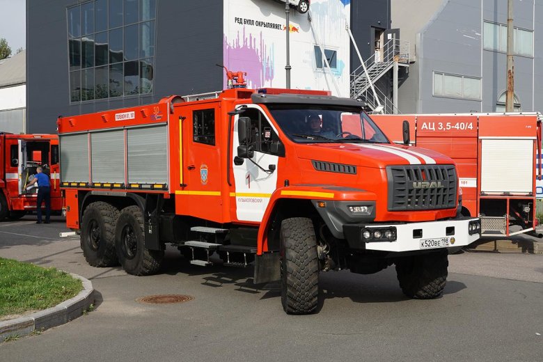 Урал некст пожарный автомобиль