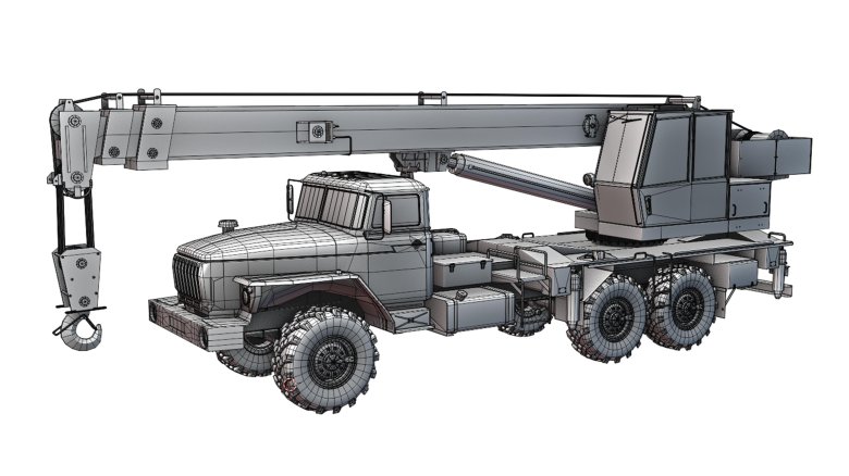 Шасси Урал 4320