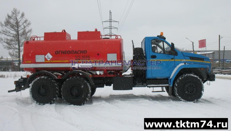Автотопливозаправщик Урал next АТЗ-10-4320-72е5
