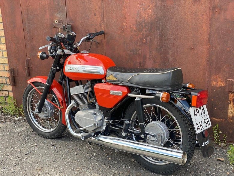 Ява 634 с коляской