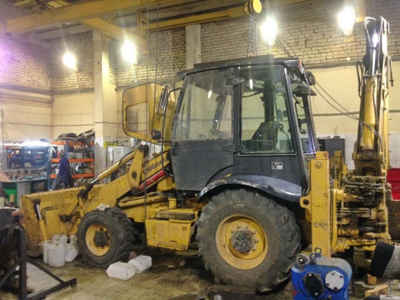 Услуги экскаватора погрузчика