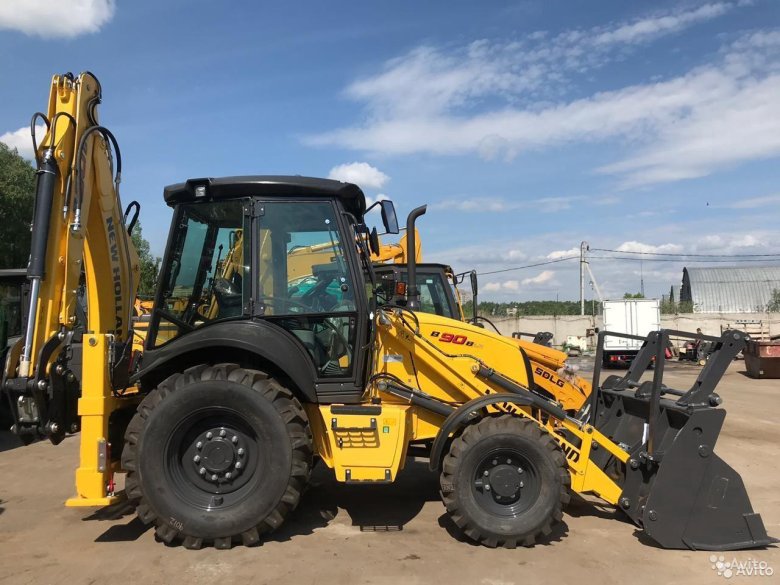 Экскаватор-погрузчик New Holland b90b