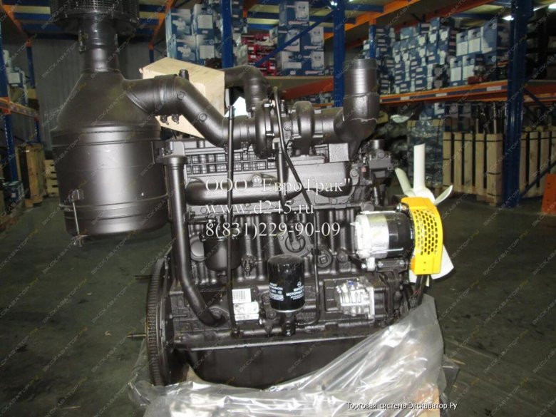 Двигатель д 245 на ТВЭКС