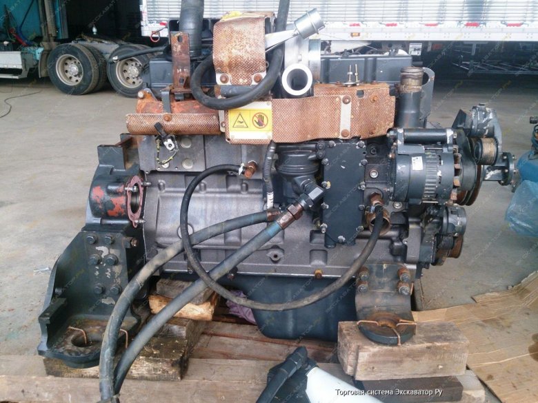 ДВС Коматсу saa6d107e-1 экскаватор 200