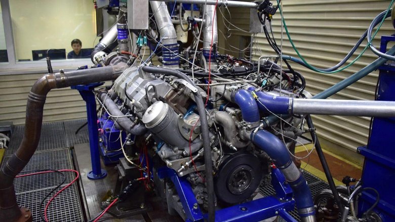 КАМАЗ Дакар двигатель