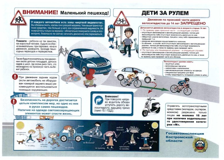 Памятка ПДД