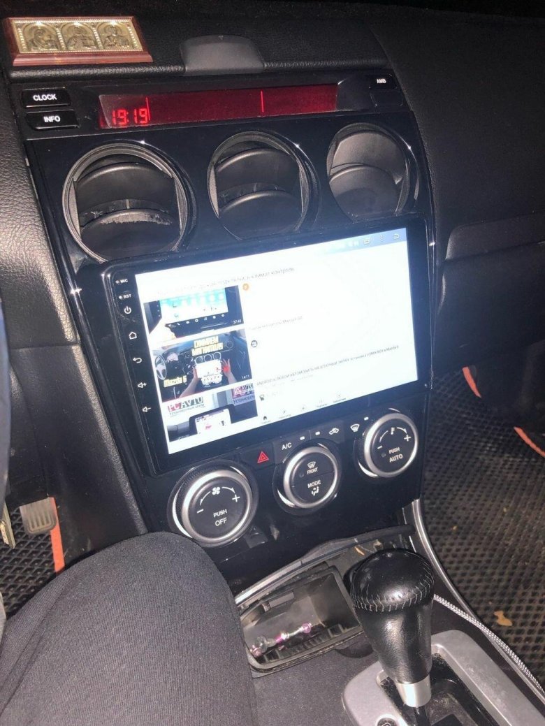 Магнитола Мазда 6 gg Рестайлинг