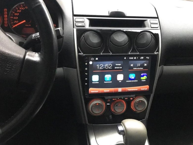 Магнитола 2 din в мазду 6 gg