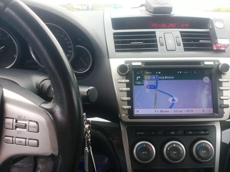 Магнитола Mazda 6 GH