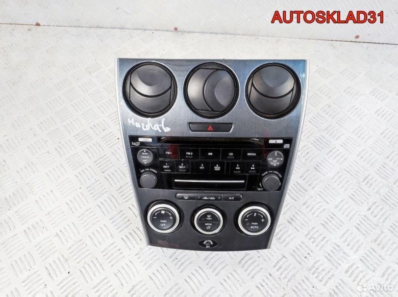 Магнитола мазда 6 gg