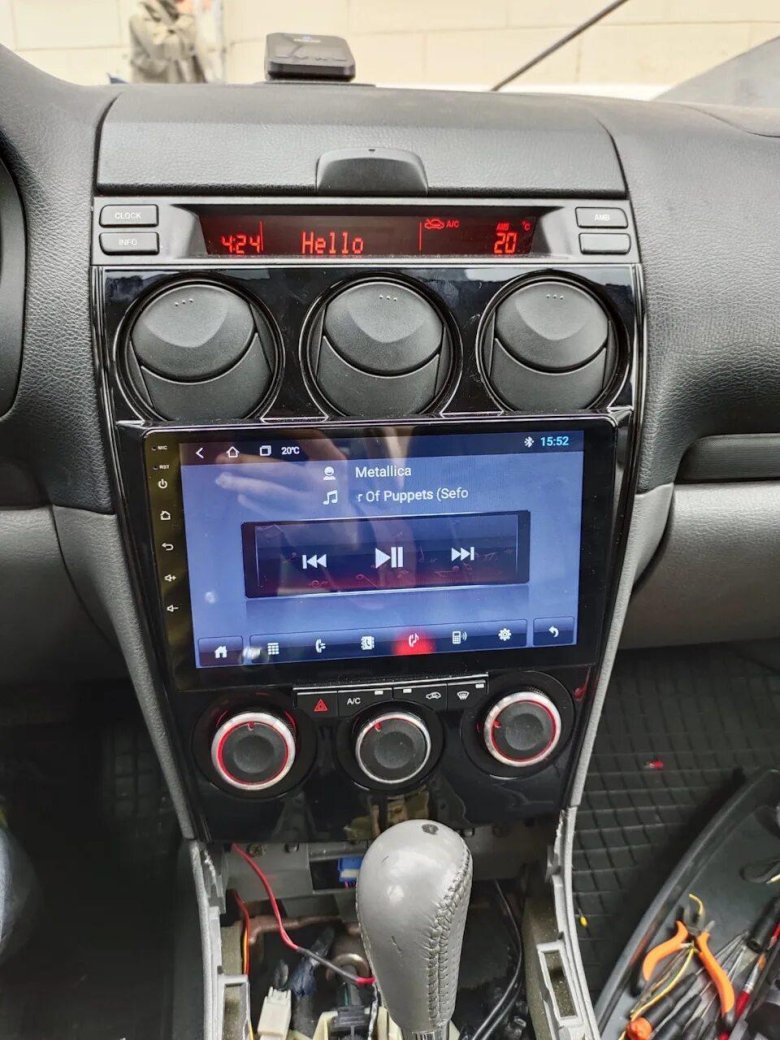 Магнитола 2 Дин Мазда 6 gg