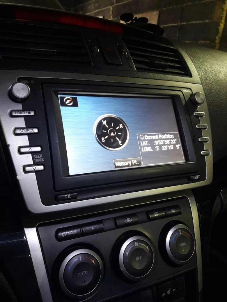 Штатная магнитола Mazda 6 GH