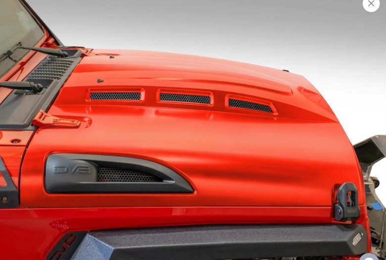 Капот Jeep Wrangler JK