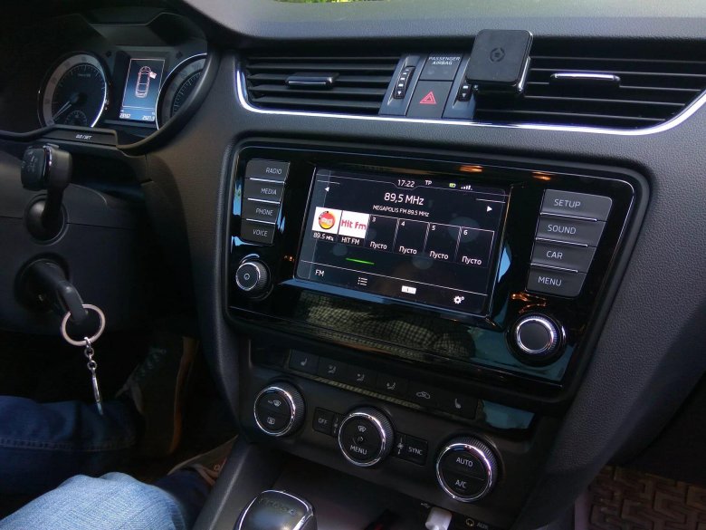 Магнитола Bolero Skoda Octavia a7