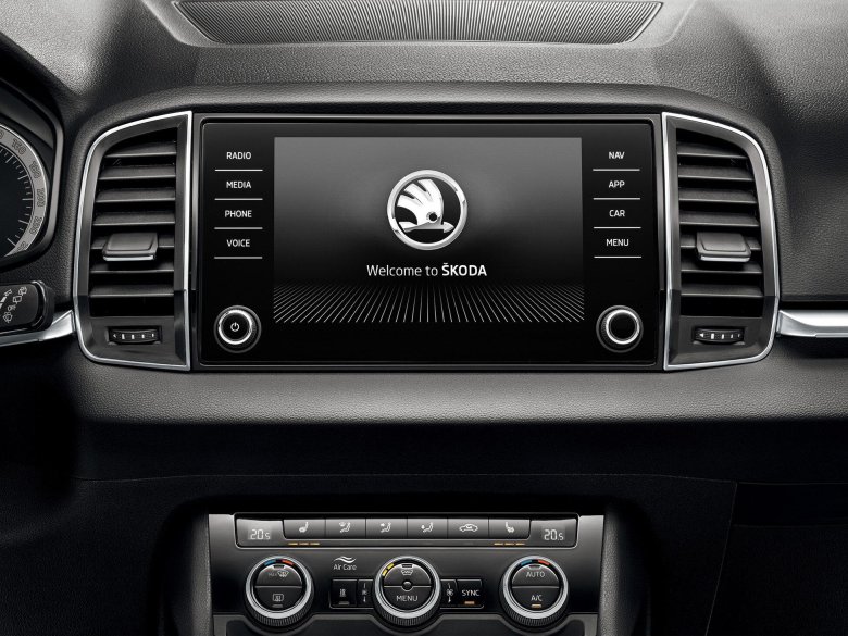 Skoda Karoq мультимедиа Bolero