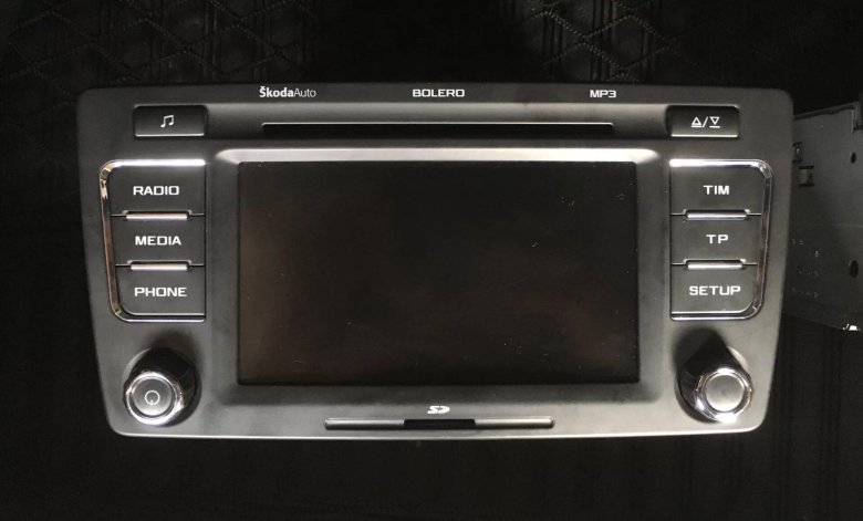 Магнитола Bolero Skoda Octavia a5