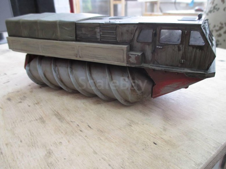 Шнекороторный вездеход ЗИЛ-4904