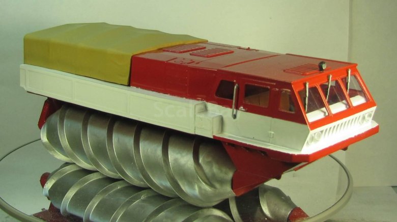 Шнекороторный вездеход ЗИЛ-4904