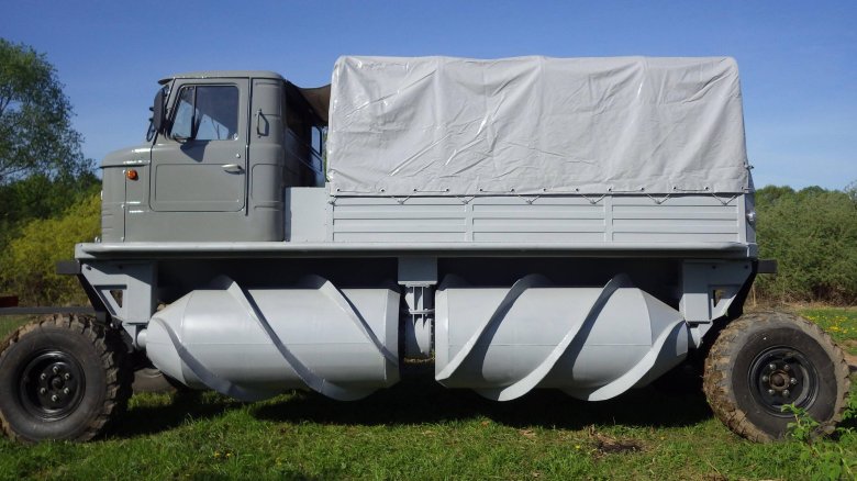 Вездеход-амфибия шнекоход звм 2901