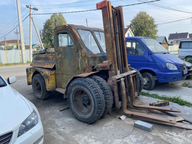 Вилочный погрузчик газ 4045