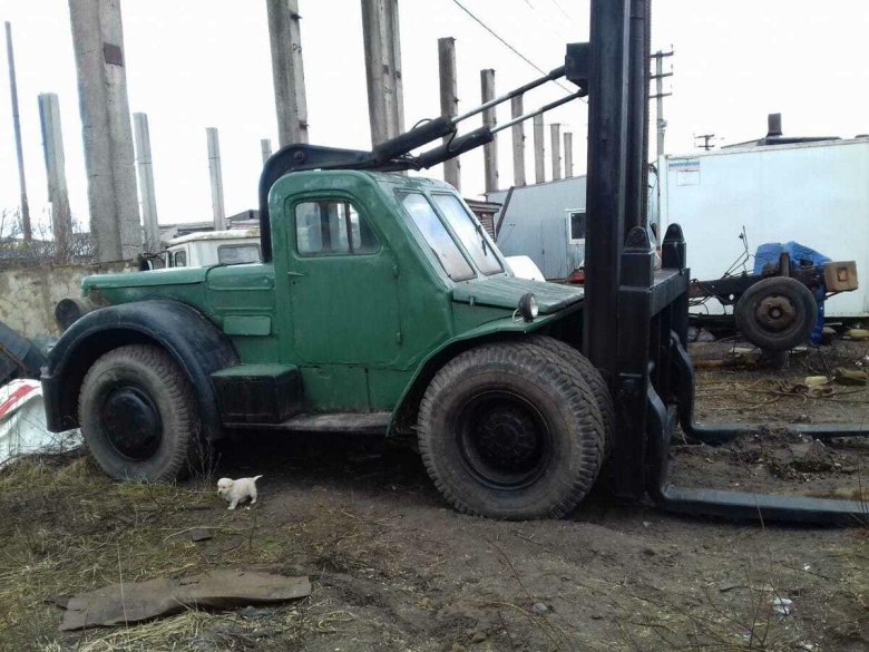 Львовский вилочный погрузчик 4008м