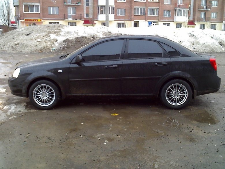 Lacetti литье r16 черная
