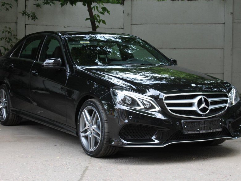 Мерседес e200 черный