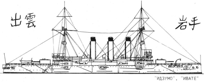 Иватэ крейсер 1904г