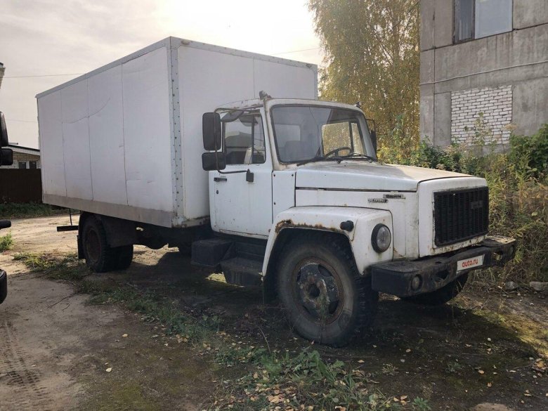 Грузовой фургон газ 3309