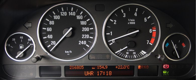 BMW e39 спидометр