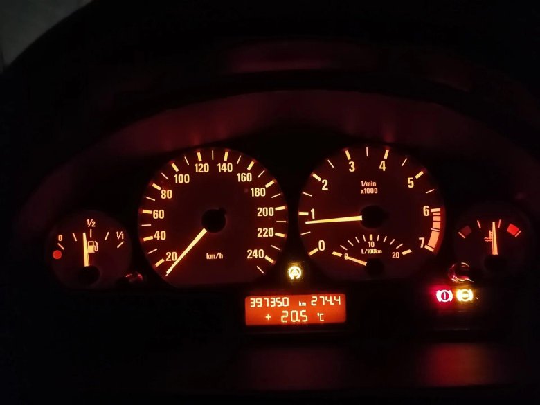 BMW e39 спидометр