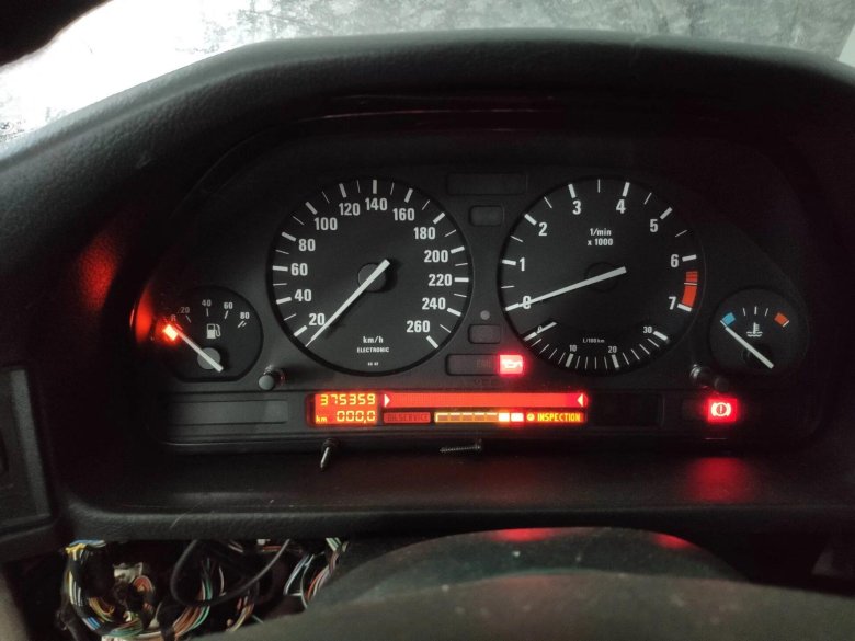 Приборная панель бмв е34