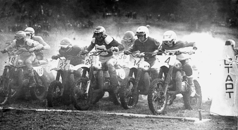 Мотокросс СССР мотогонщики
