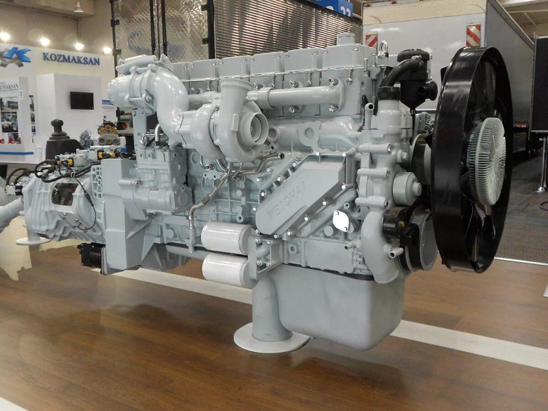 Wp12 375e50 двигатель Weichai