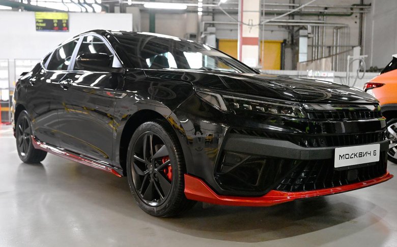 Новый Москвич седан 2023