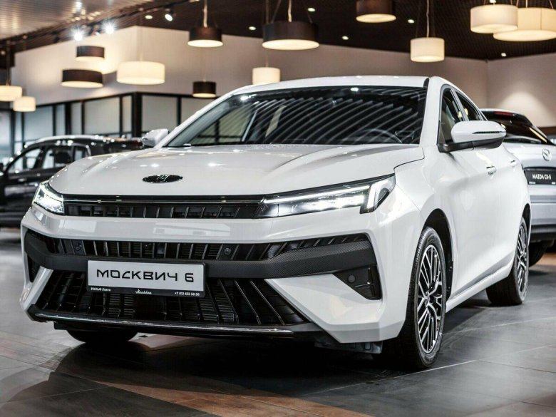 Москвич 6 белый