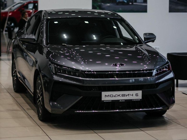 Москвич 6 серый