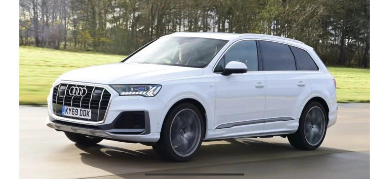 Audi q7 2017 белая