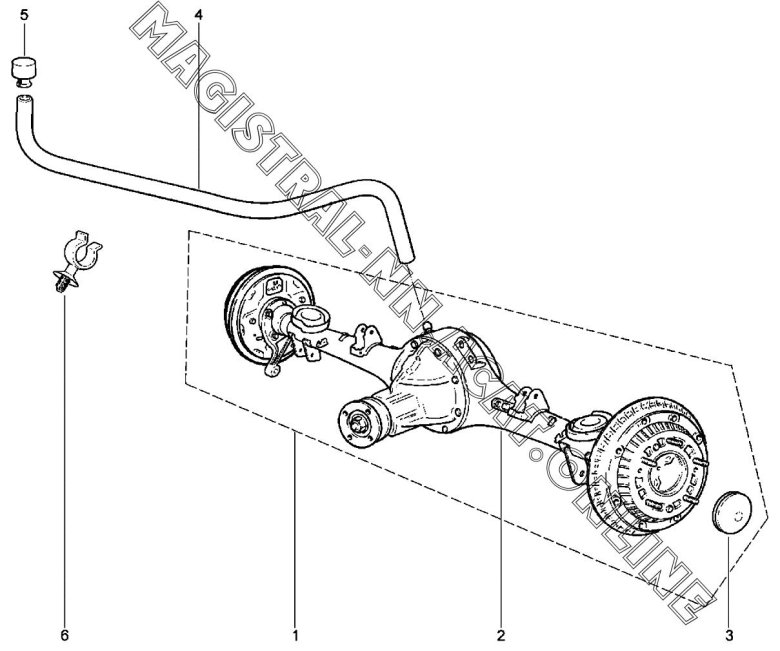 Задний мост нива шевроле