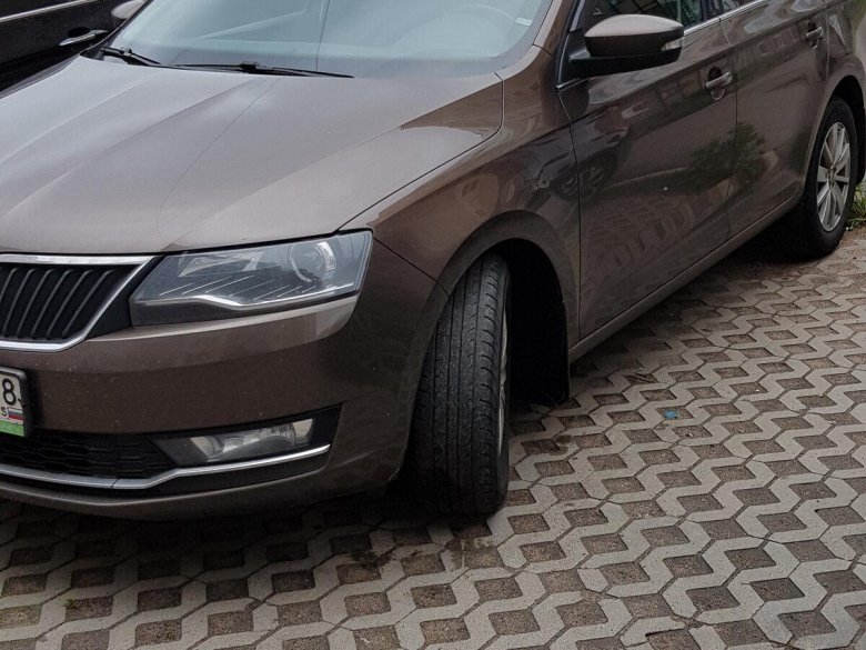 Шкода рапид 2017 коричневый