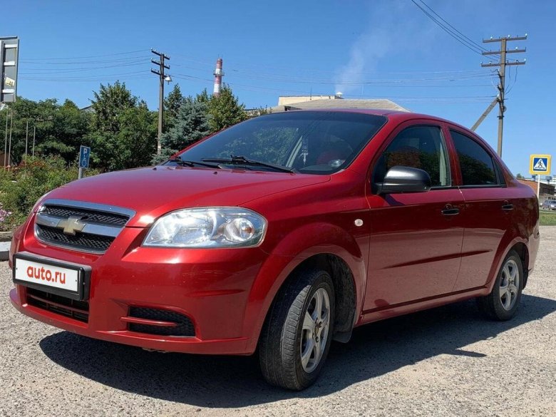 Chevrolet aveo i рестайлинг