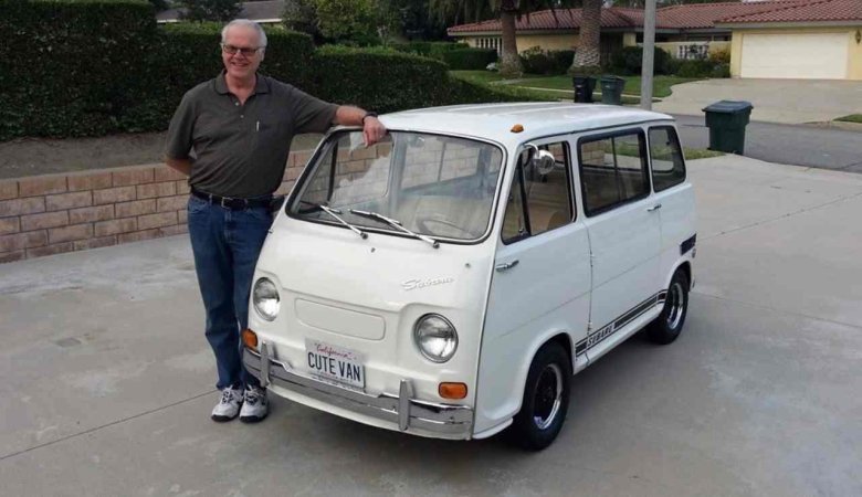 Subaru 360 van