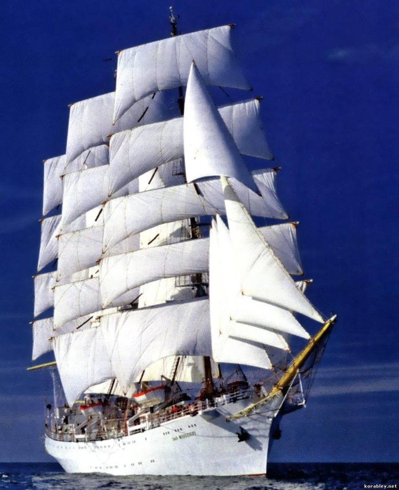 Фрегат Бригантина баркентина