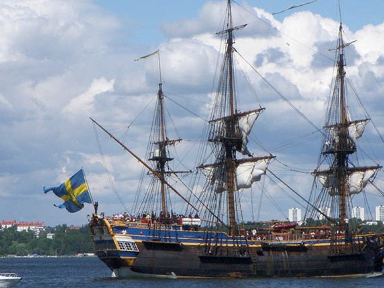 Шведский парусник gotheborg