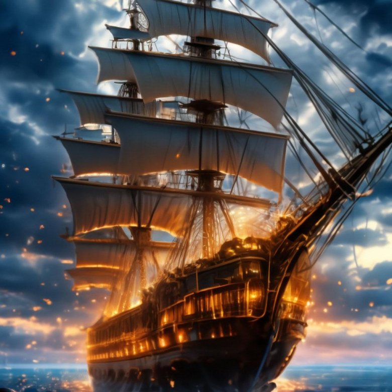 Парусный корабль