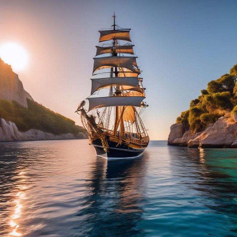 Парусные корабли