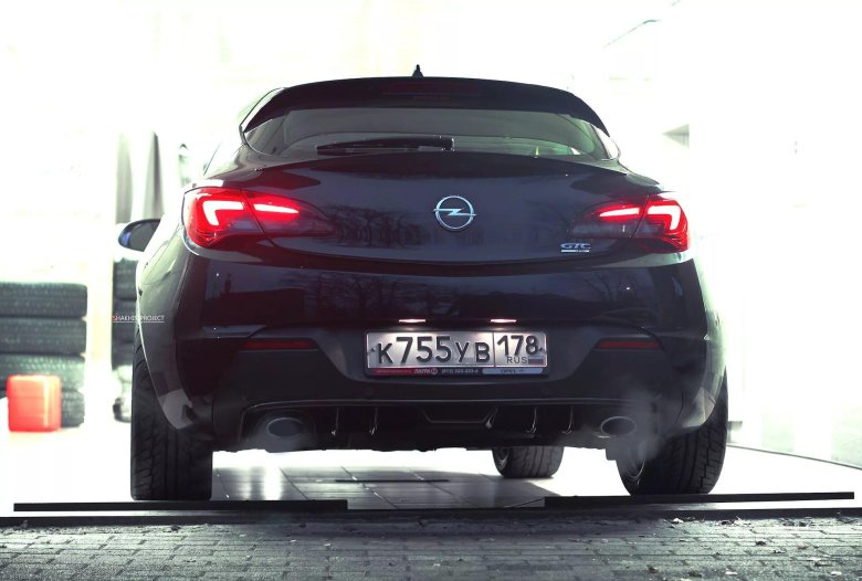 Задний диффузор j GTC