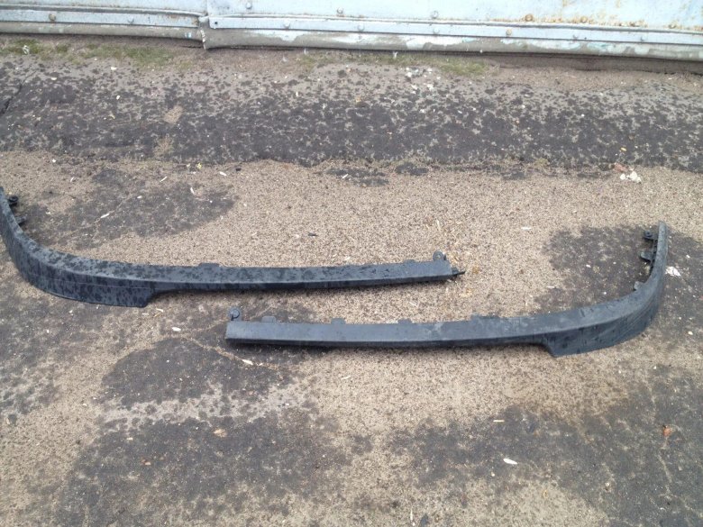 Opel Astra h юбка переднего бампера